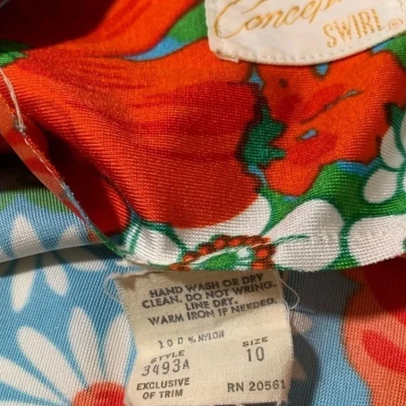 Concept 70’s‎ Vintage Floral Maxi Dress - Picture 12 of 16